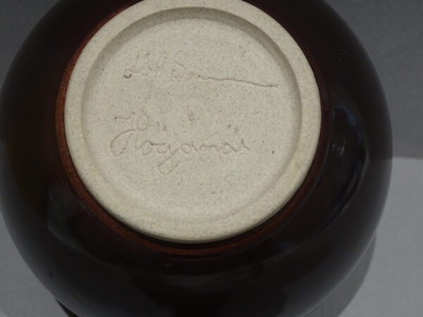 Leif Svensson vase m. oilspot glasur – Bild 6