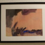 Marsk akvarel af Uwe Gideionsen Hansen