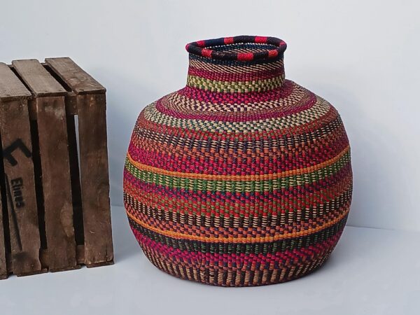 Bolga unika Flower Basket