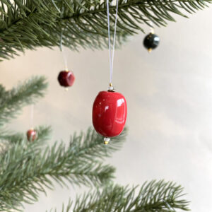 KAZURI Julekugle Rød