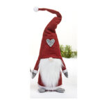 Nissegnom i filt m ståltråd i hue - 60cm