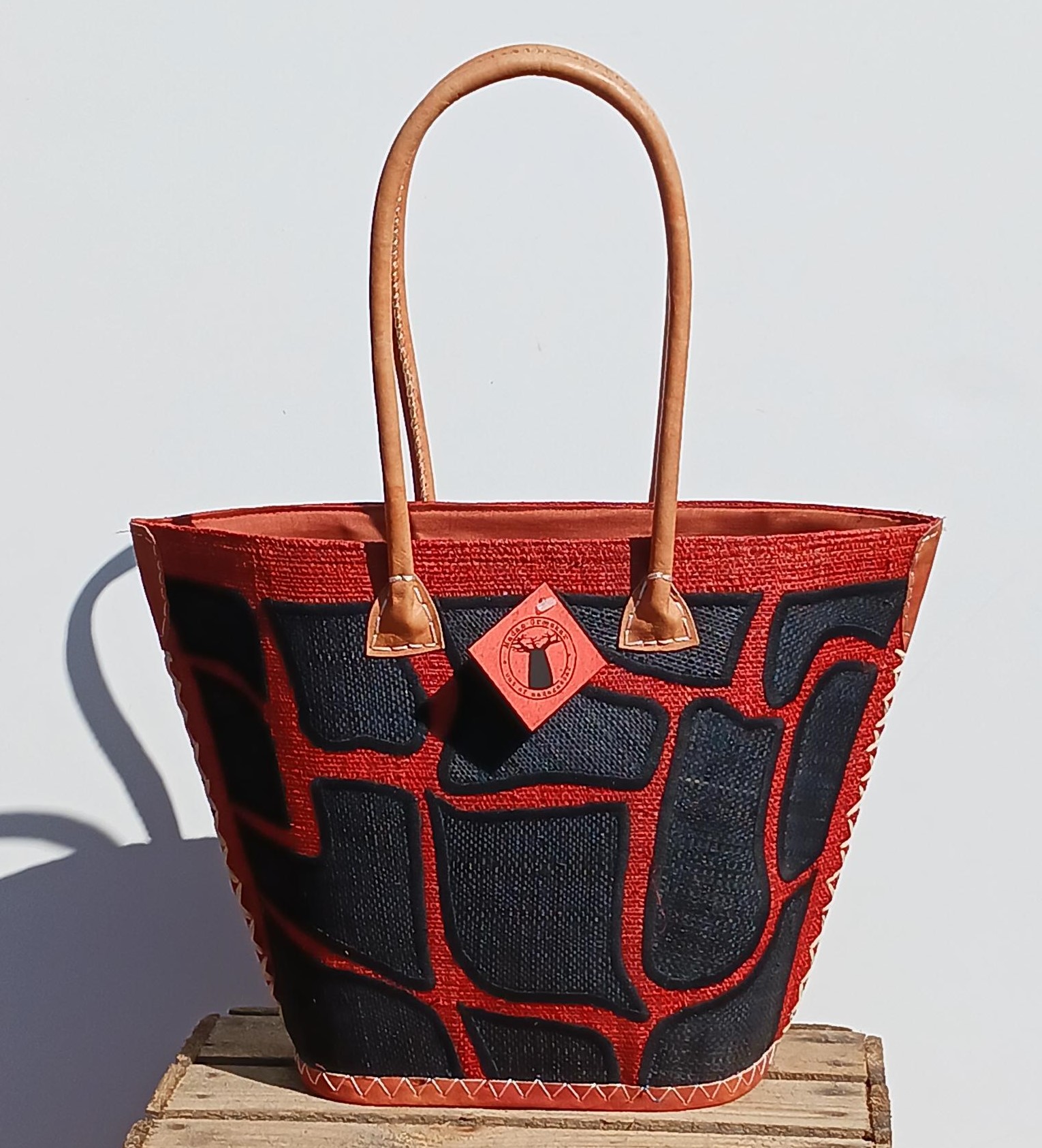 Madam Græskar bast strib A021