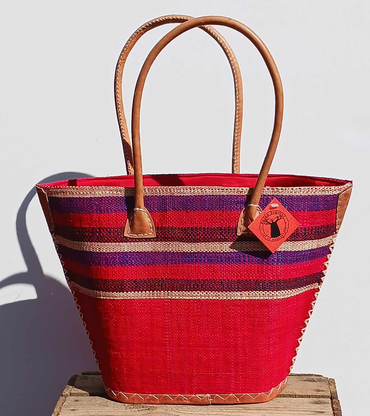 Madam Græskar bast strib A024