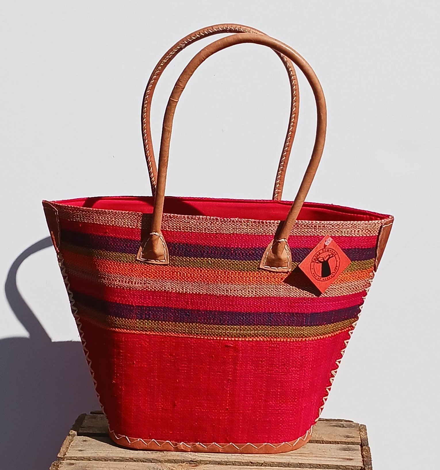 Madam Græskar bast strib A025