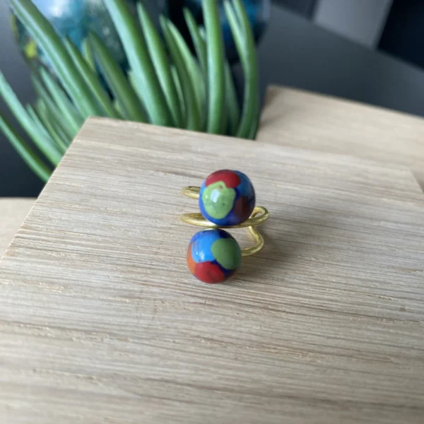 KAZURI strikkering Crazy Parrot - Billede 2