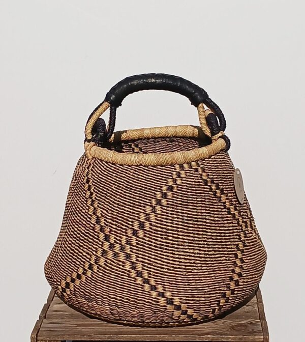 Bolga Pot Basket - Billede 2