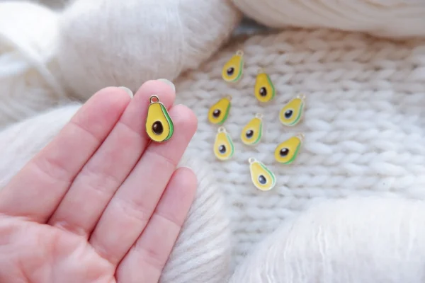 Maskemarkør i metal - Avokado - Billede 2