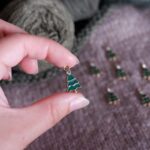 Maskemarkør i metal - Juletræ