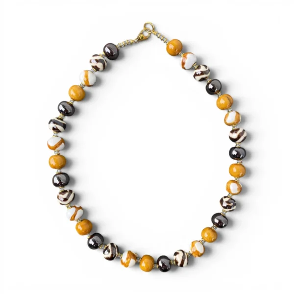 KAZURI halskæde – KANGA – Safari Sunrise - Billede 2